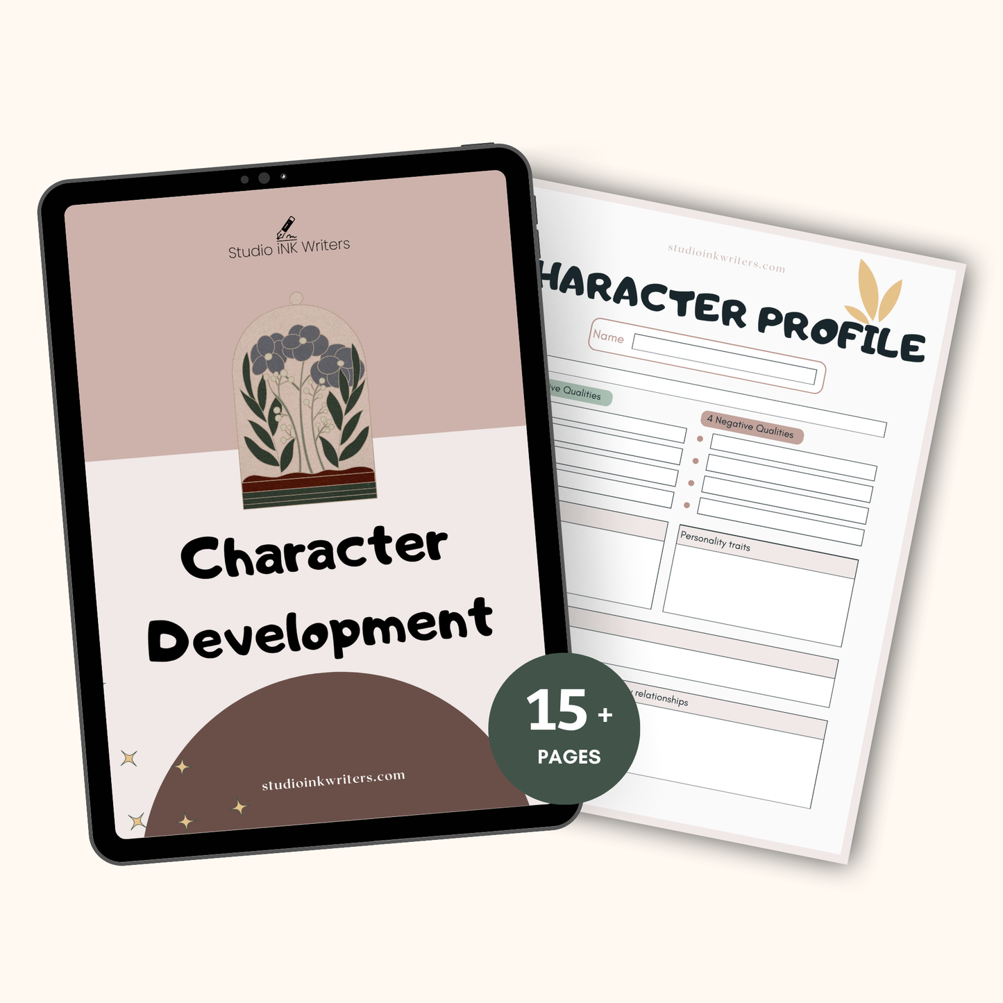 Interactive Character Development Worksheets