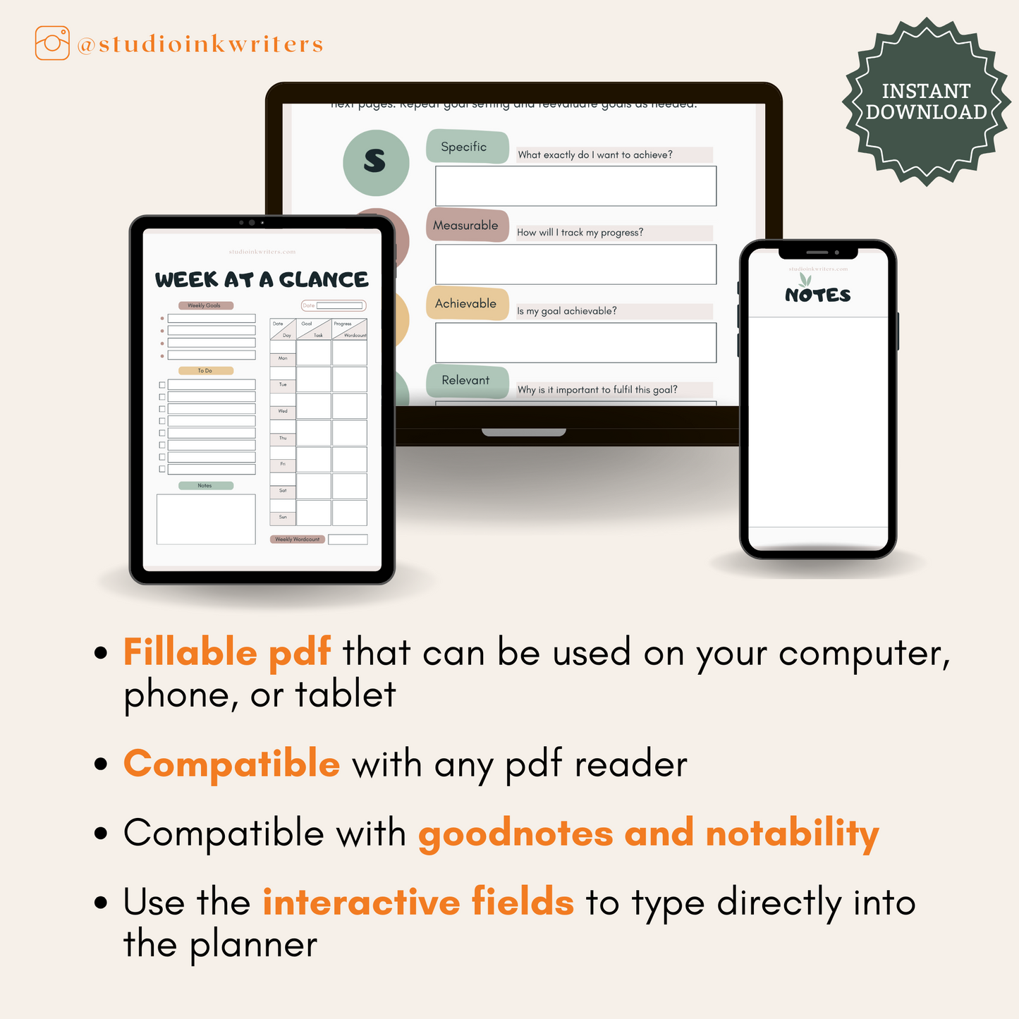Essential Novel Planner