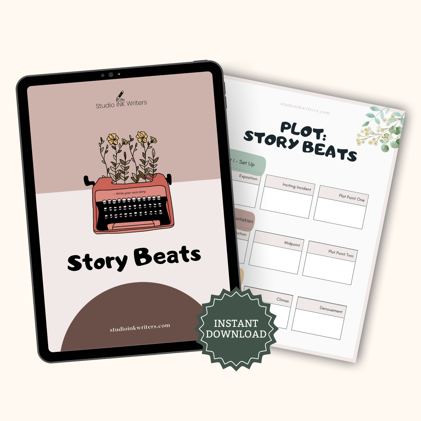 Interactive Story Beats Worksheets