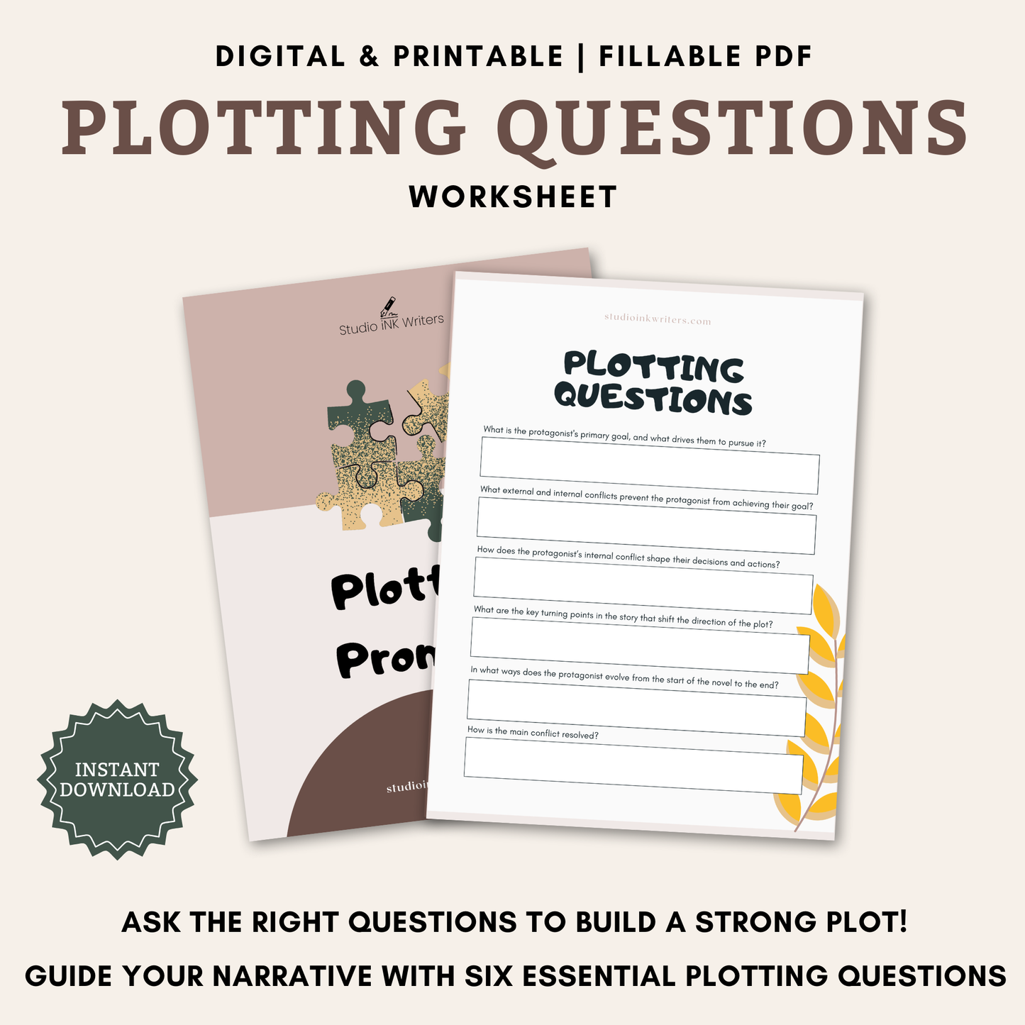 Interactive Plotting Questions Worksheet