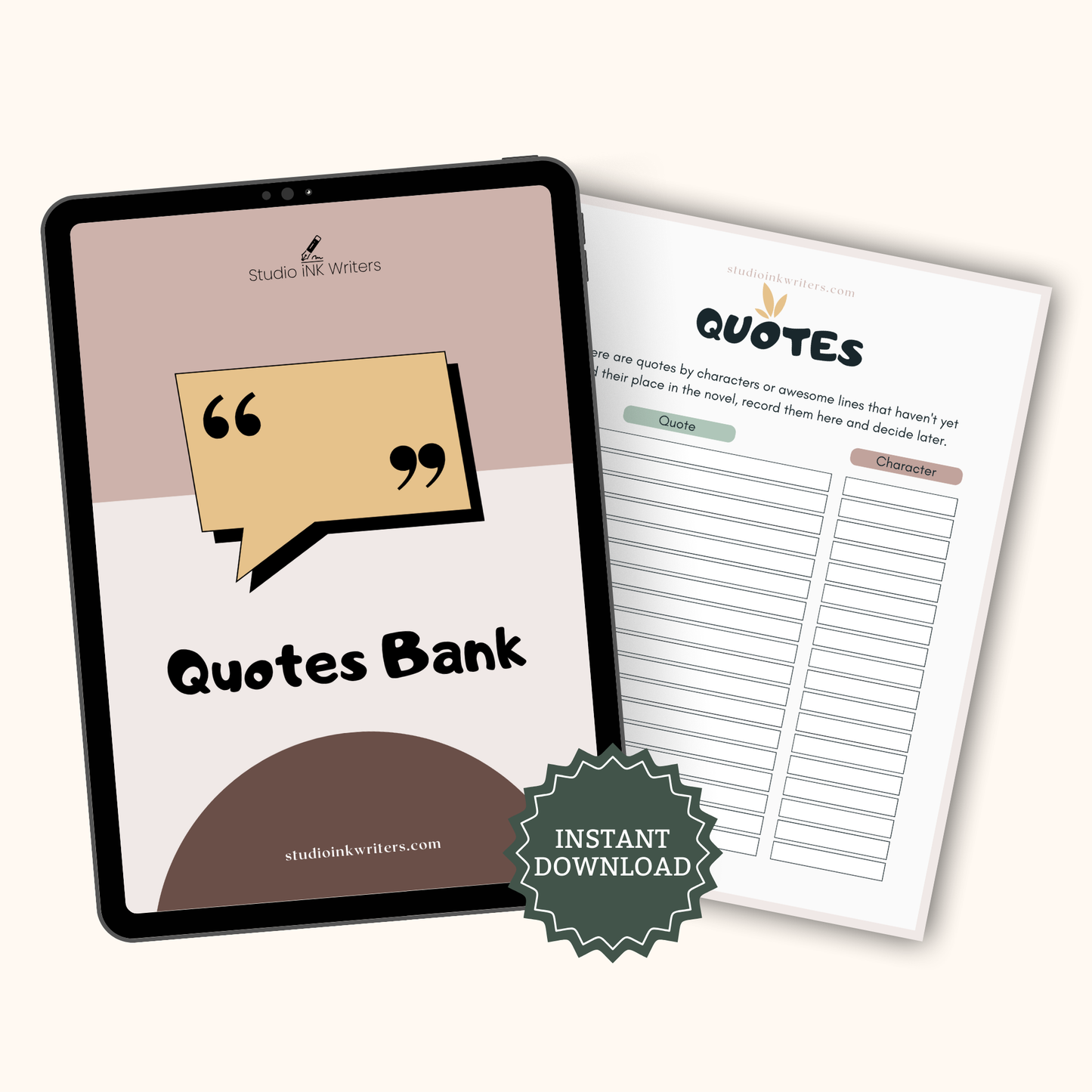 Interactive Quotes Bank