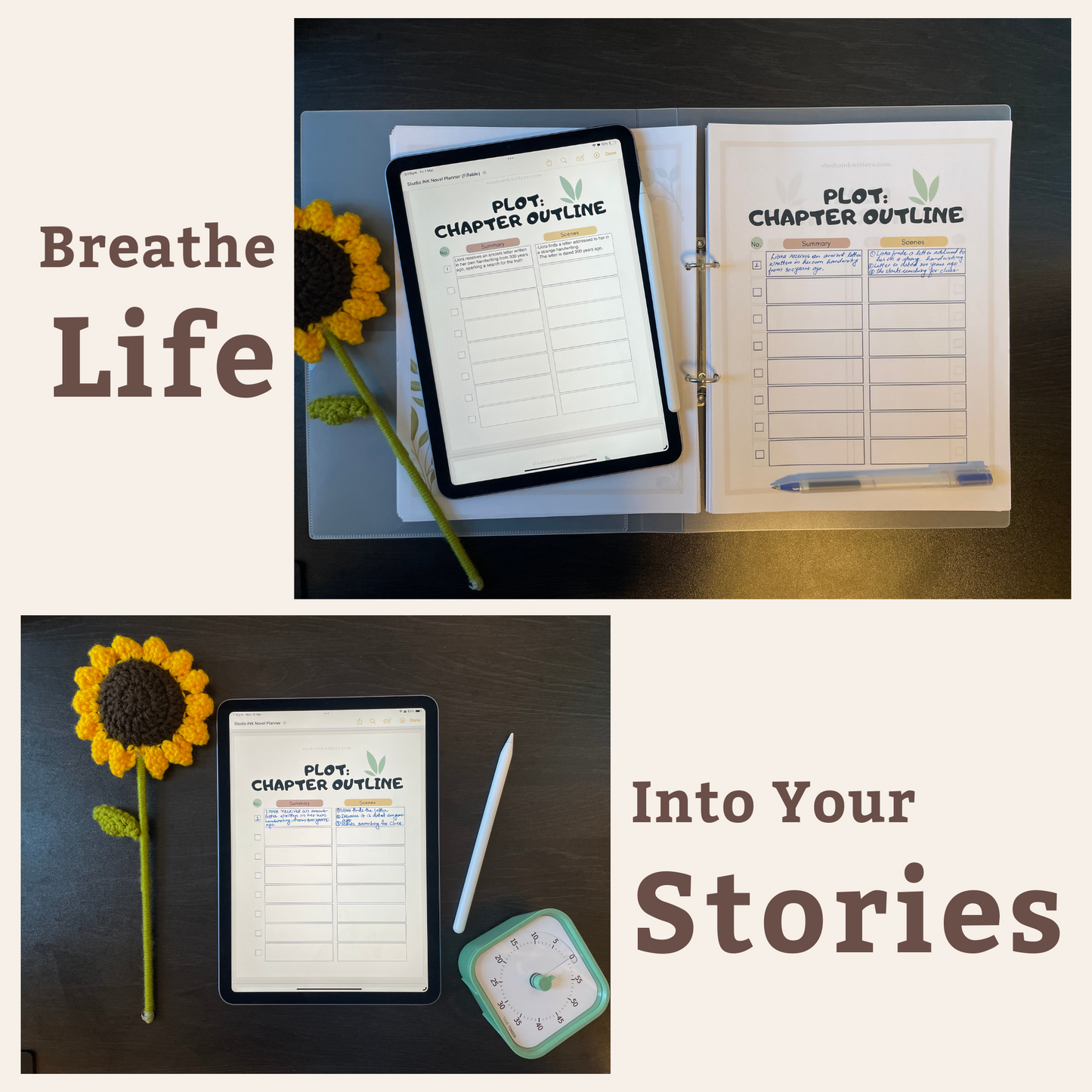 Interactive Chapter Outline Worksheets