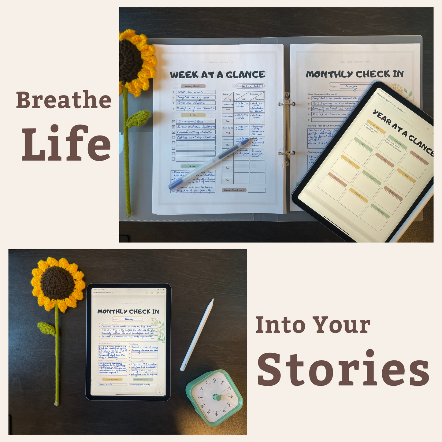 Essential Novel Planner