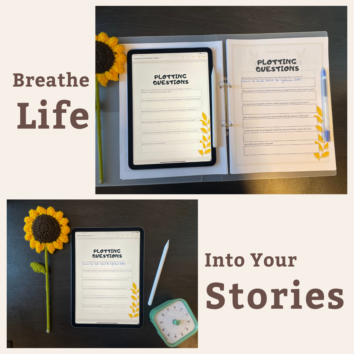 Plotting Worksheets - Full Set