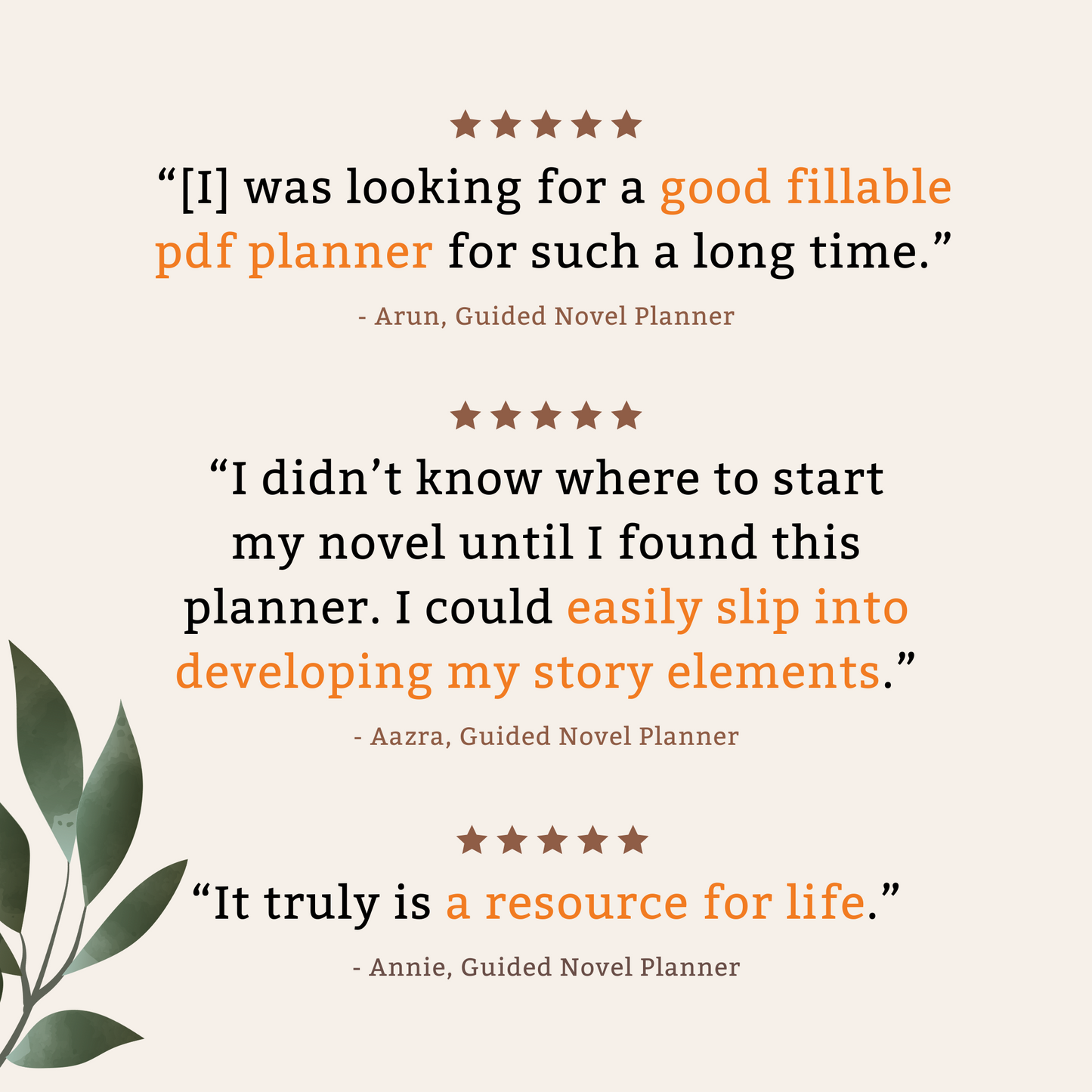 Foundational Novel Planner