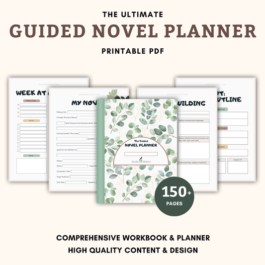 Printable Guided Novel Planner