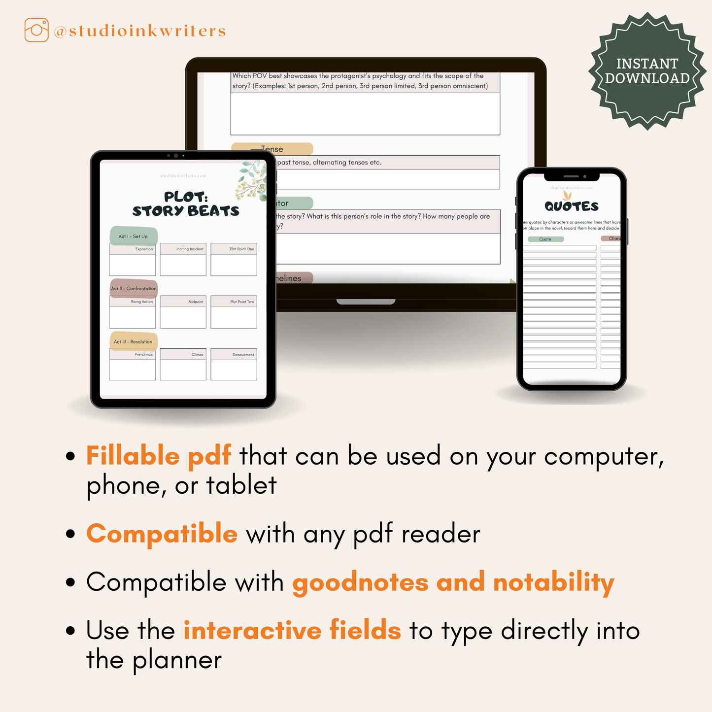 Interactive Foundational Novel Planner