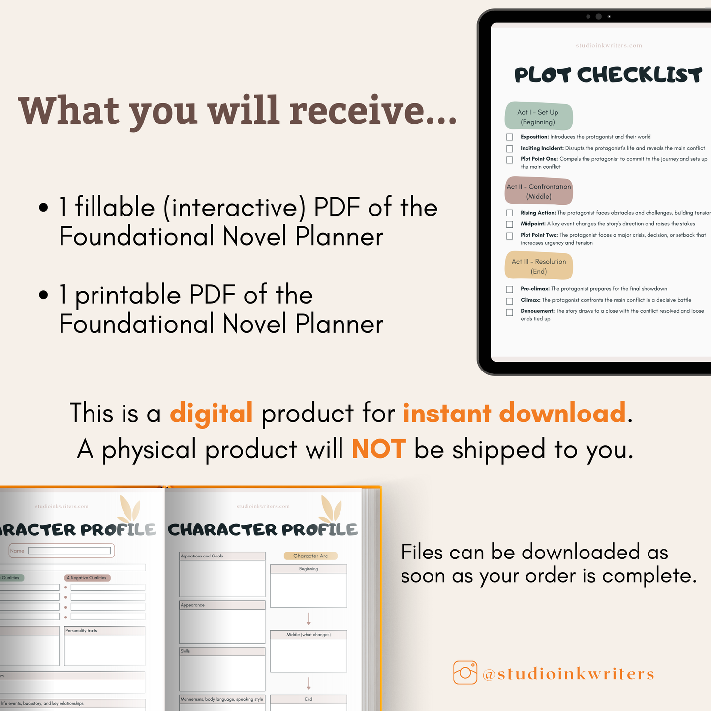 Interactive Foundational Novel Planner