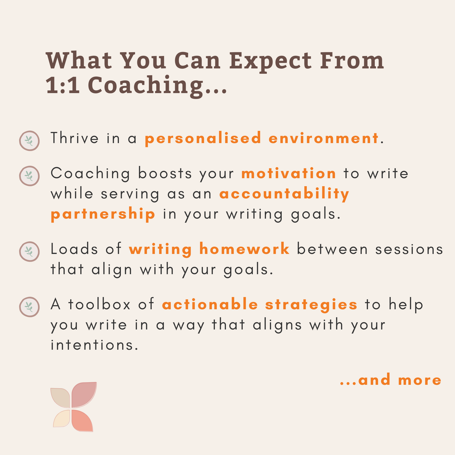 1-hour Coaching Session for Writers